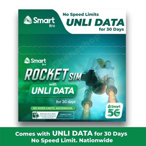 Smart Bro Rocket SIM w/ 30